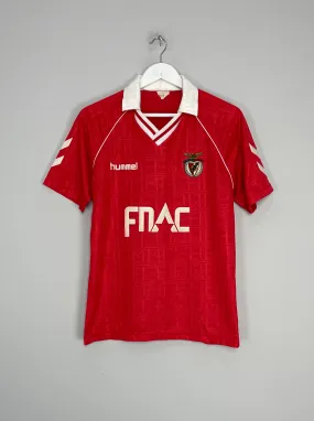 1990/91 BENFICA HOME SHIRT (M) HUMMEL