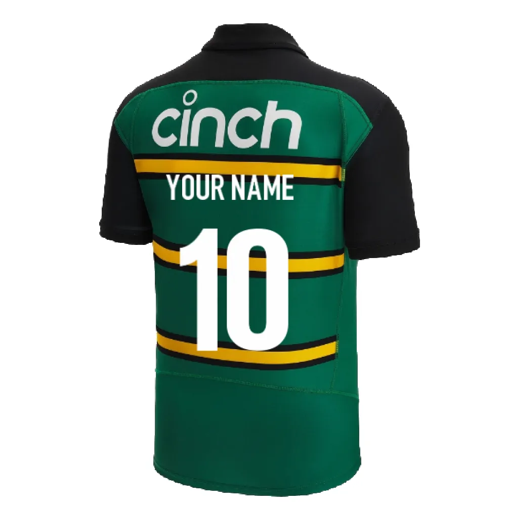 2022-2023 Northampton Saints Home Rugby Shirt (Your Name)