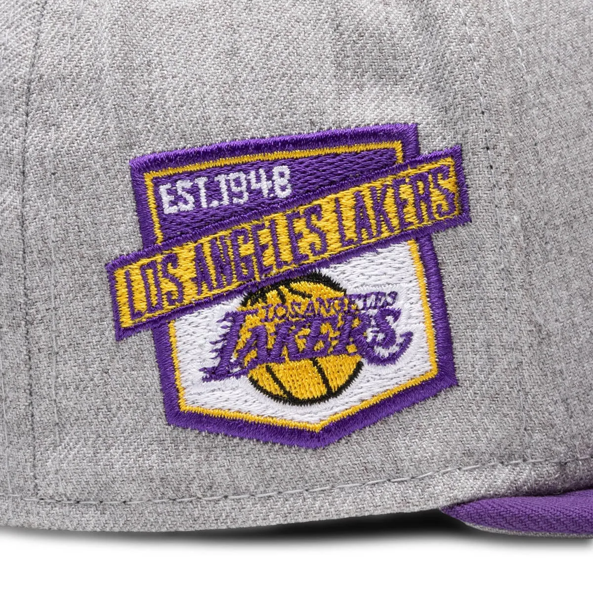 59FIFTY LOS ANGELES LAKERS HEATHER FITTED HAT