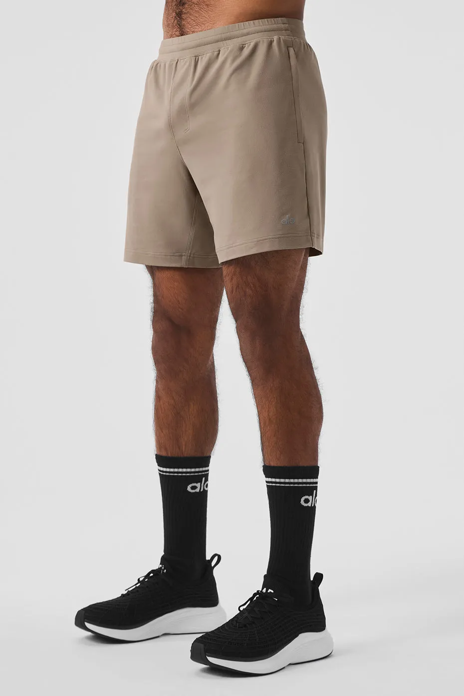 7" Conquer React Performance Short - Gravel