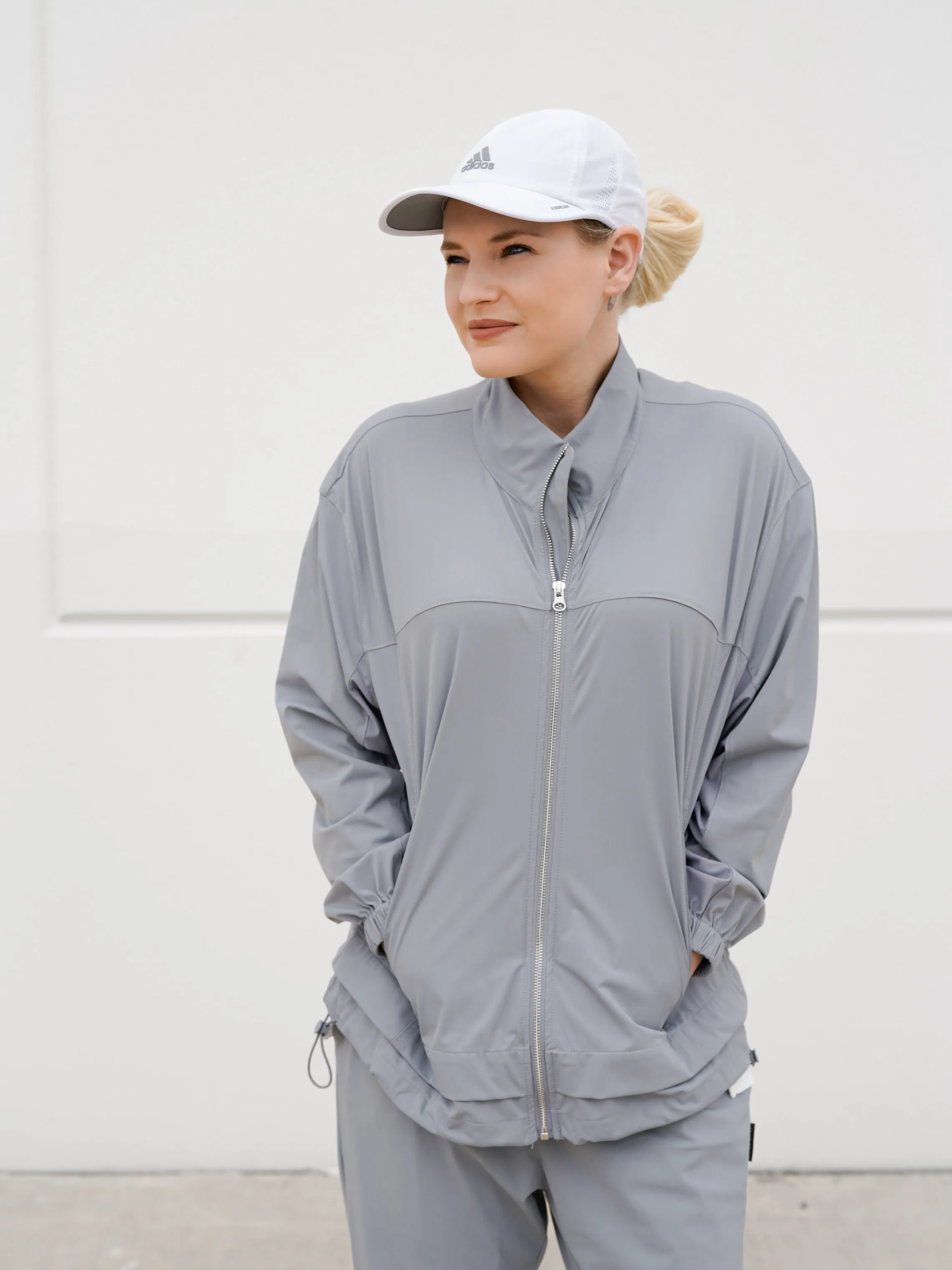 Adult Athletic Bomber Jacket - Storm