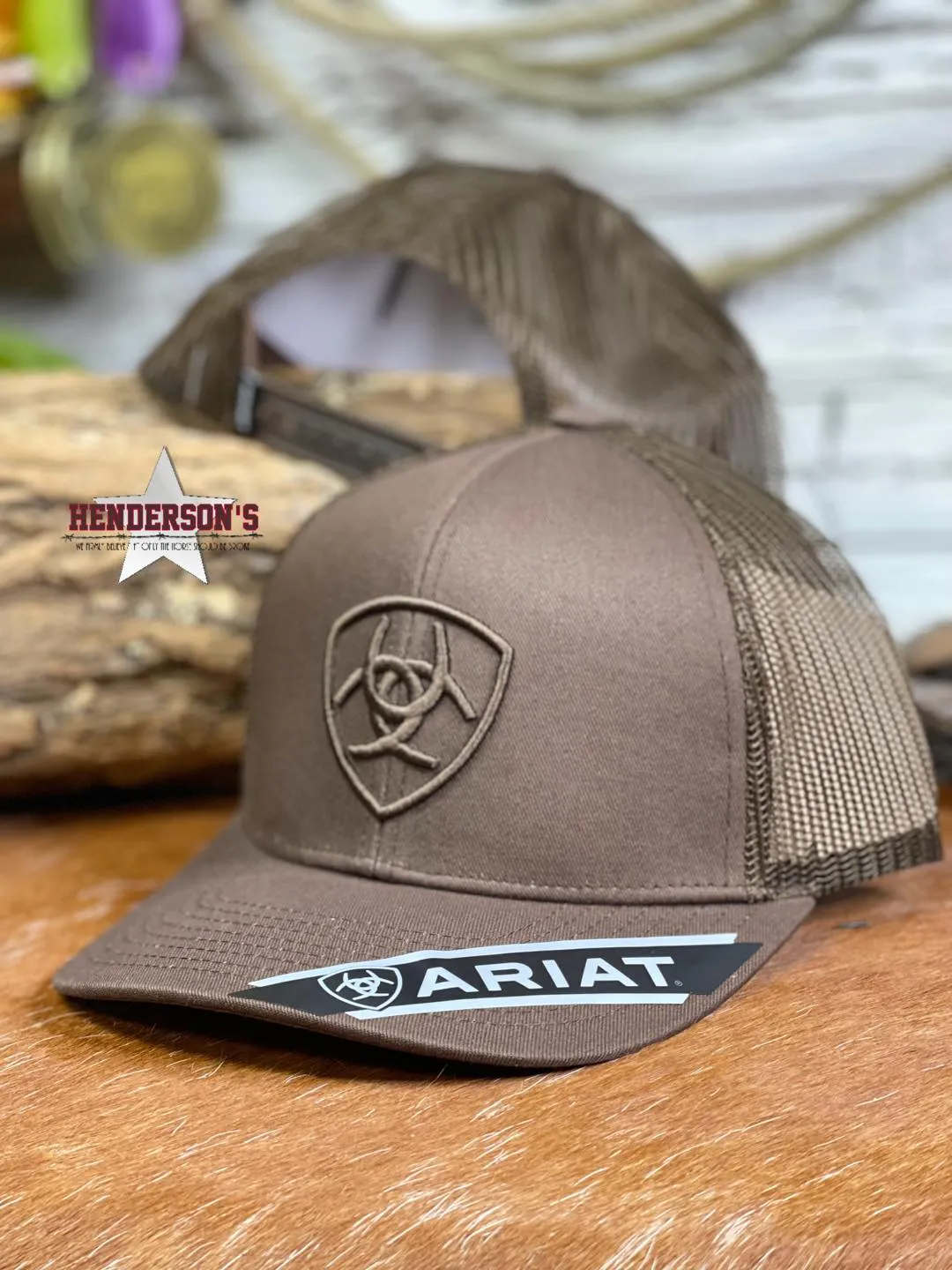 Ariat Ball Cap ~ Brown