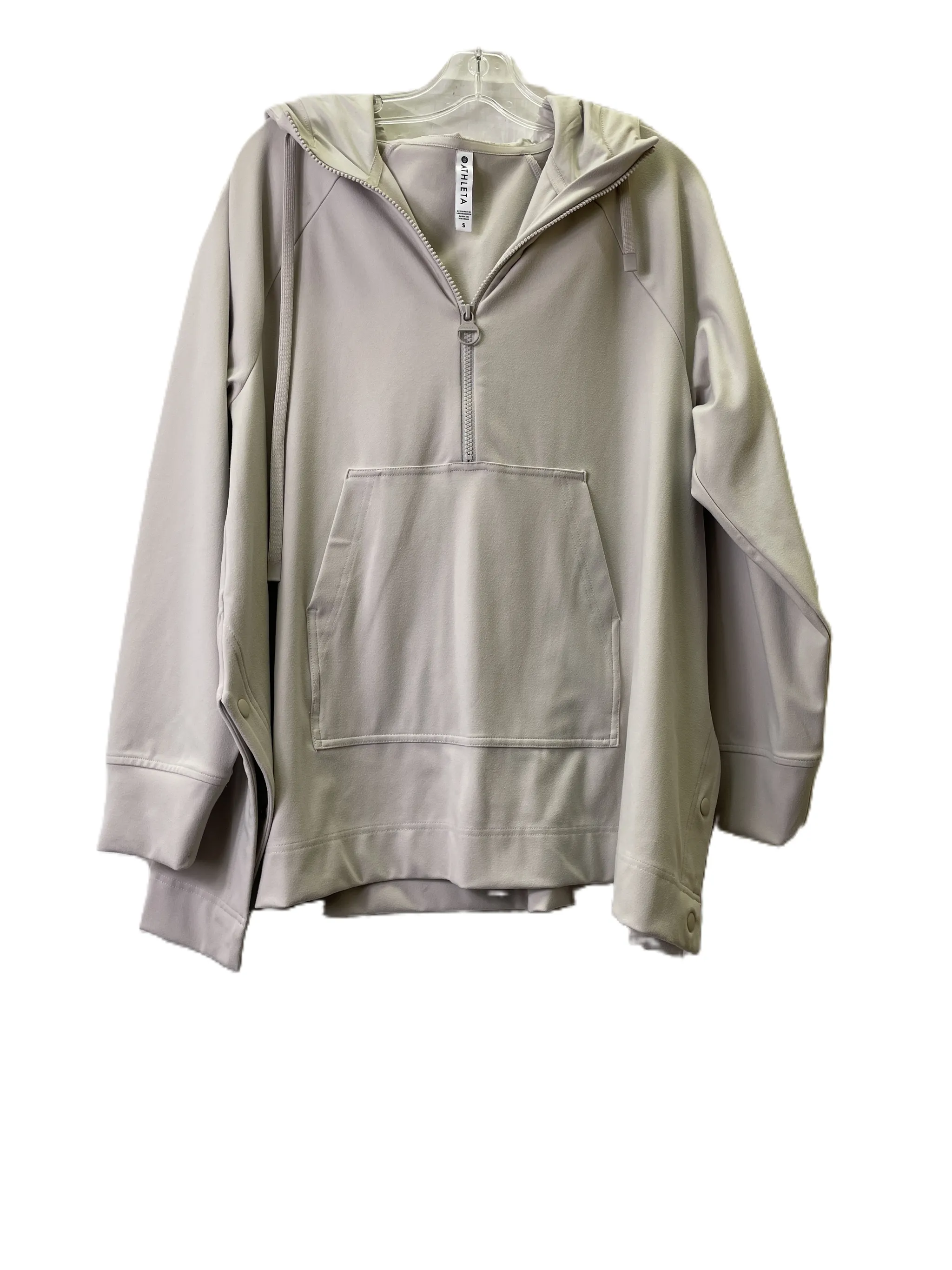 Athletic Jacket By Athleta In Beige, Size: S