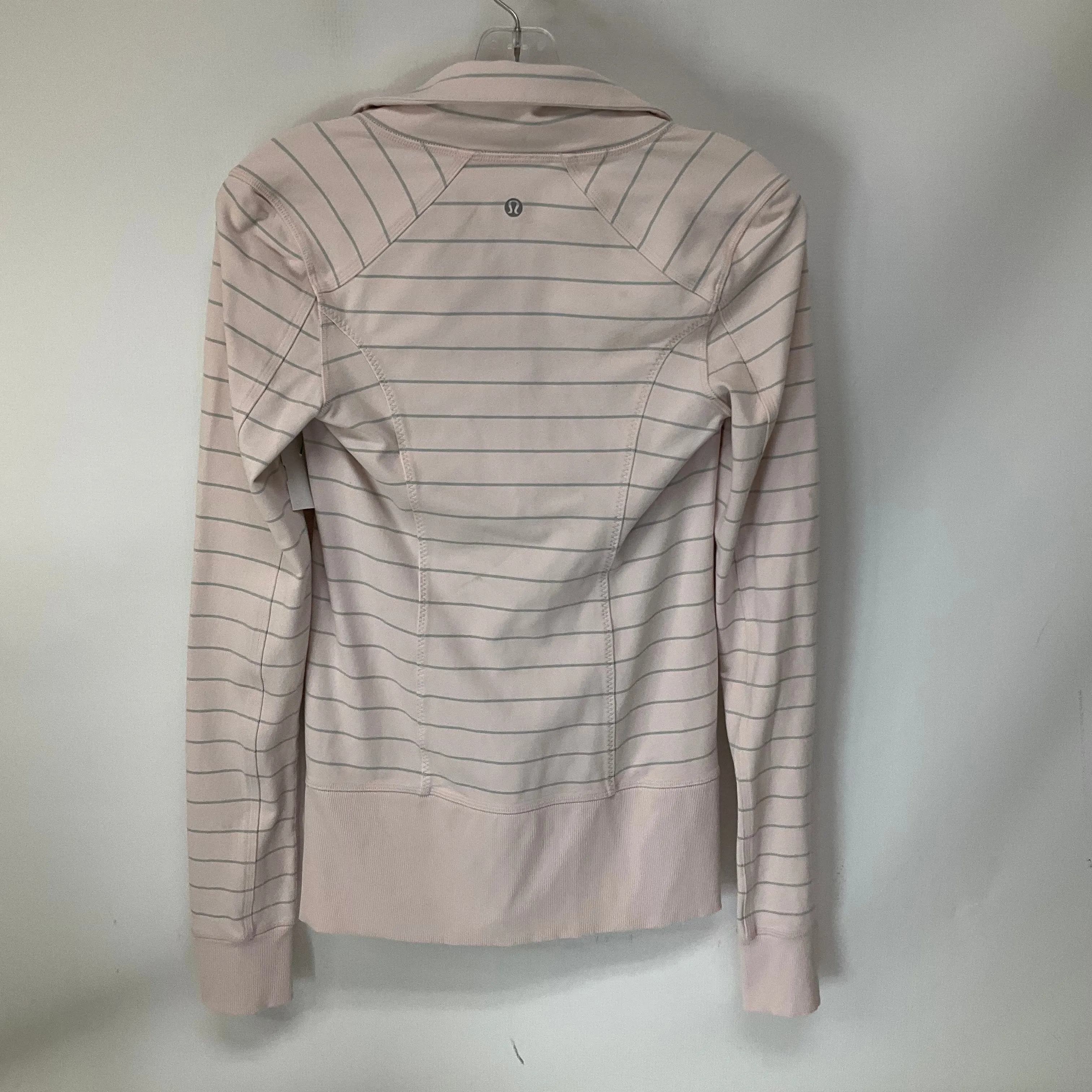 Athletic Jacket By Lululemon In Pink, Size: 4