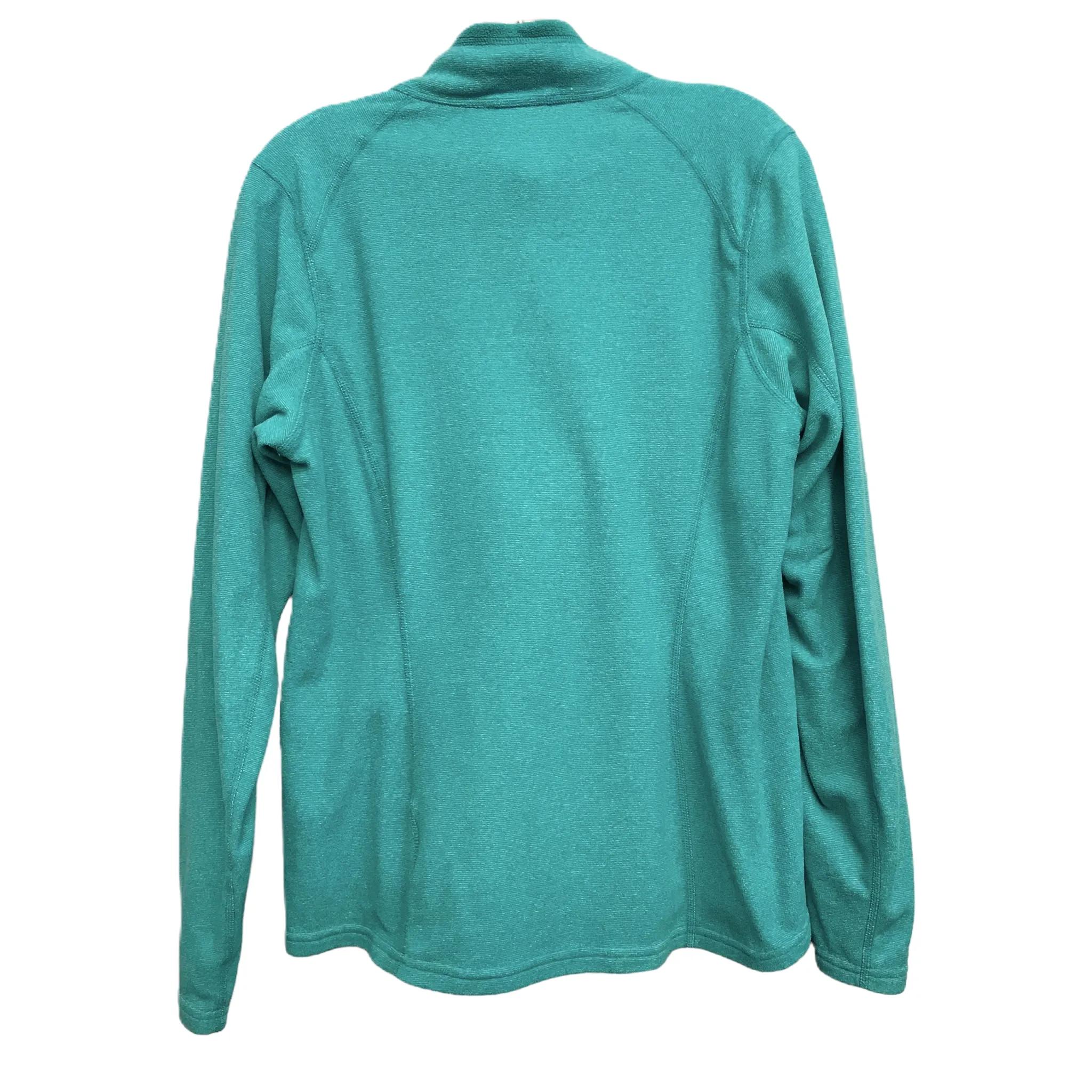 Athletic Jacket By The North Face In Teal, Size: L