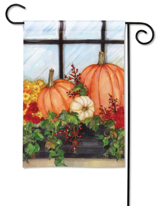 Autumn Window Garden Flag