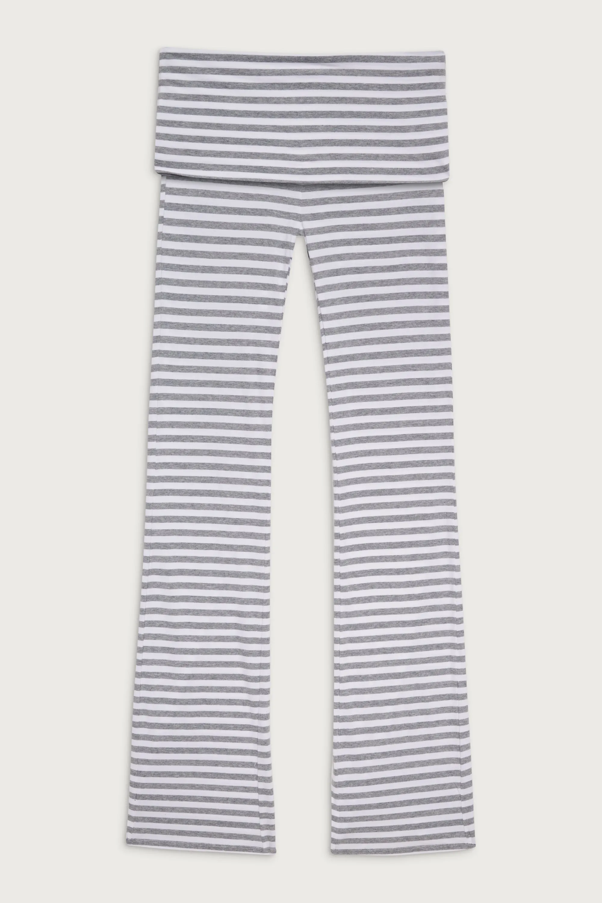 Avenue Cotton Flare Legging - Hazy Stripe