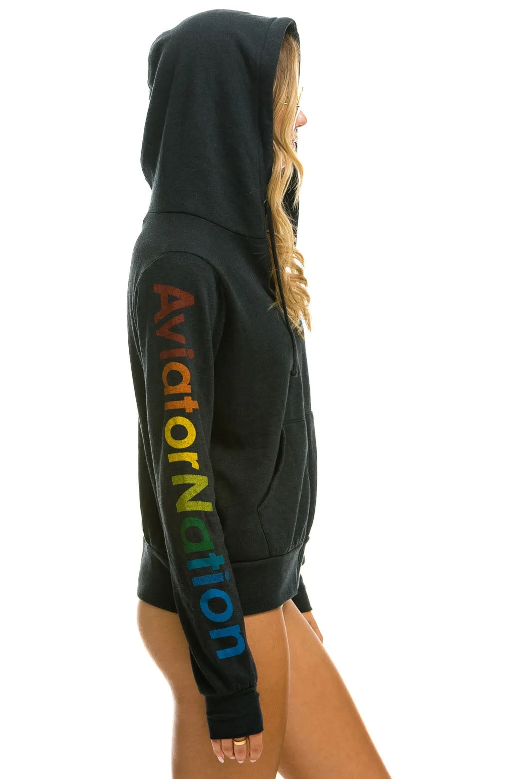 AVIATOR NATION AUSTIN HOODIE - CHARCOAL