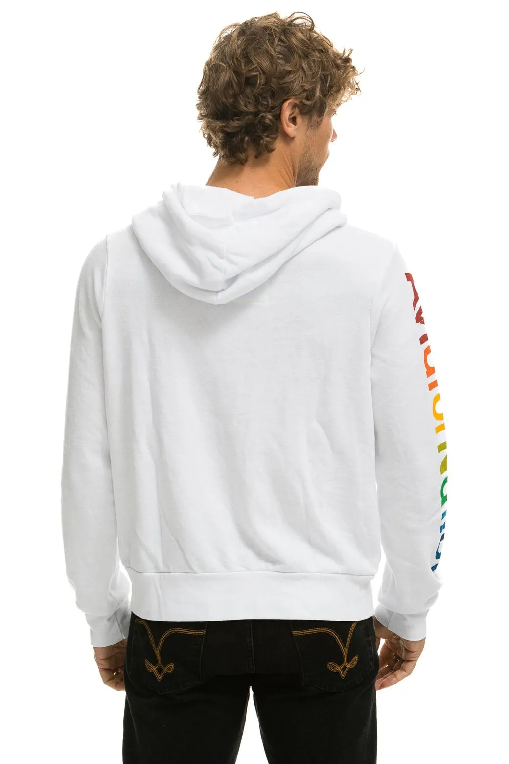 AVIATOR NATION HAMPTONS HOODIE - WHITE