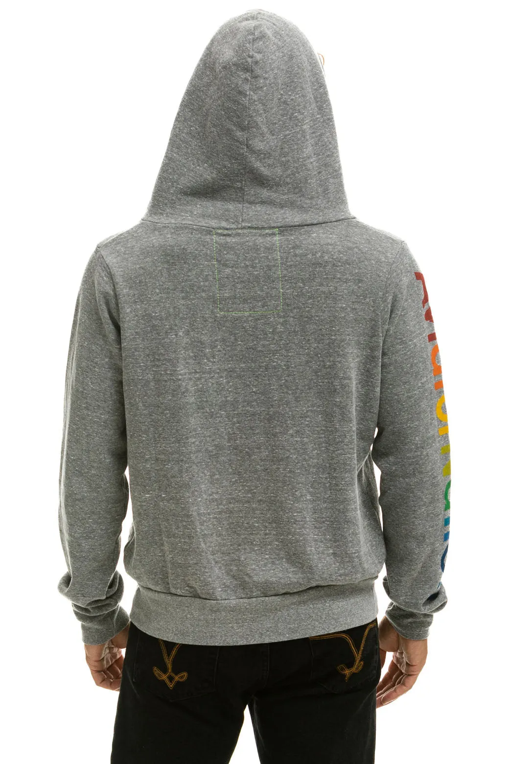 AVIATOR NATION HOODIE - HEATHER GREY