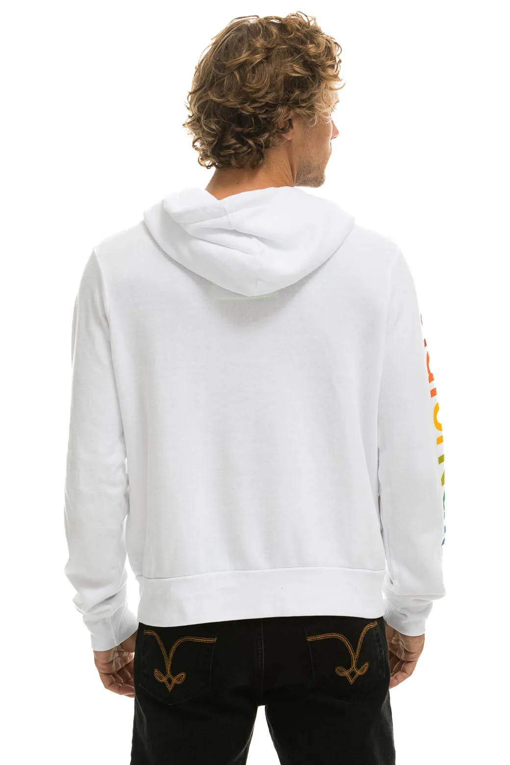 AVIATOR NATION HOODIE - WHITE