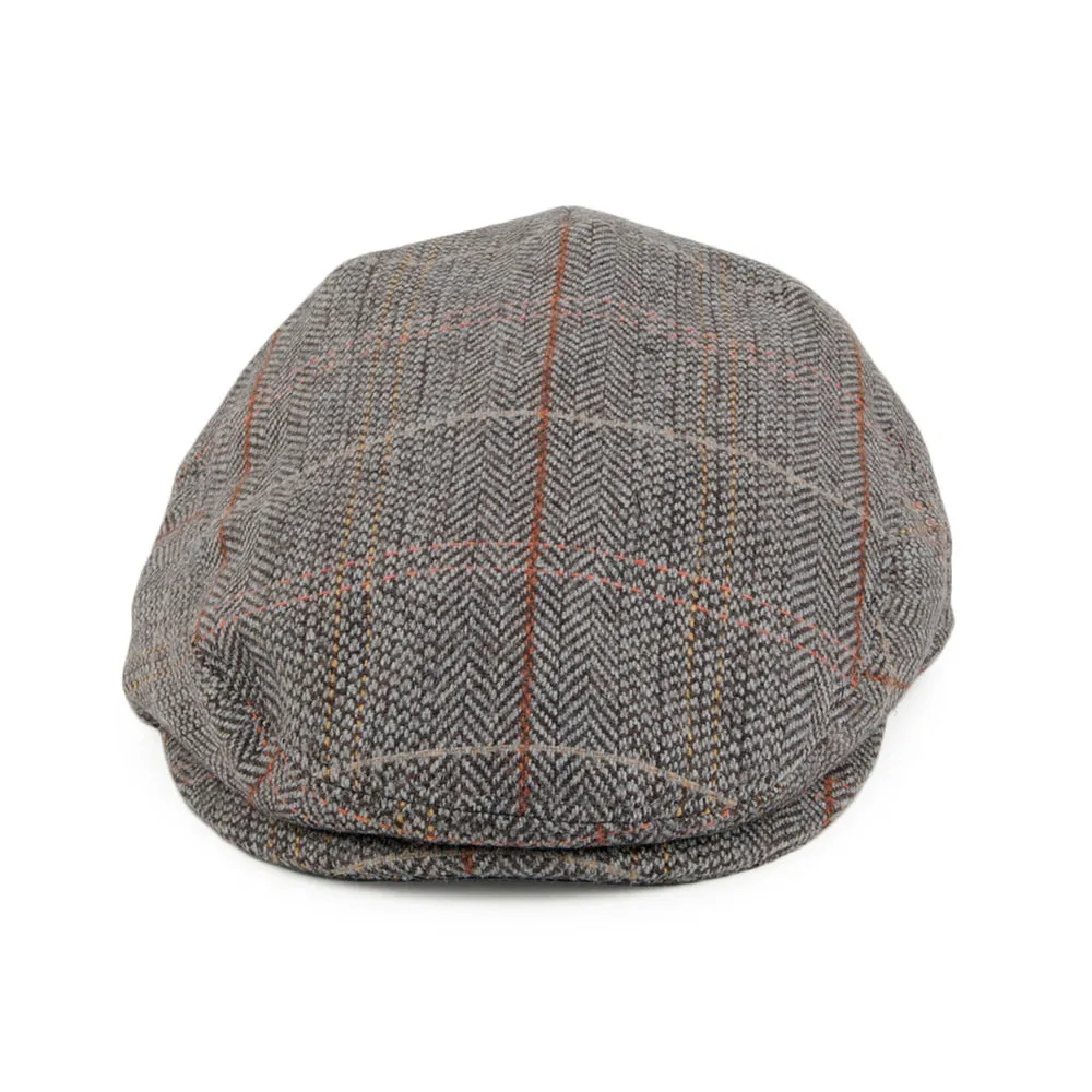 Baby Tweed Flat Cap - Brown-Grey