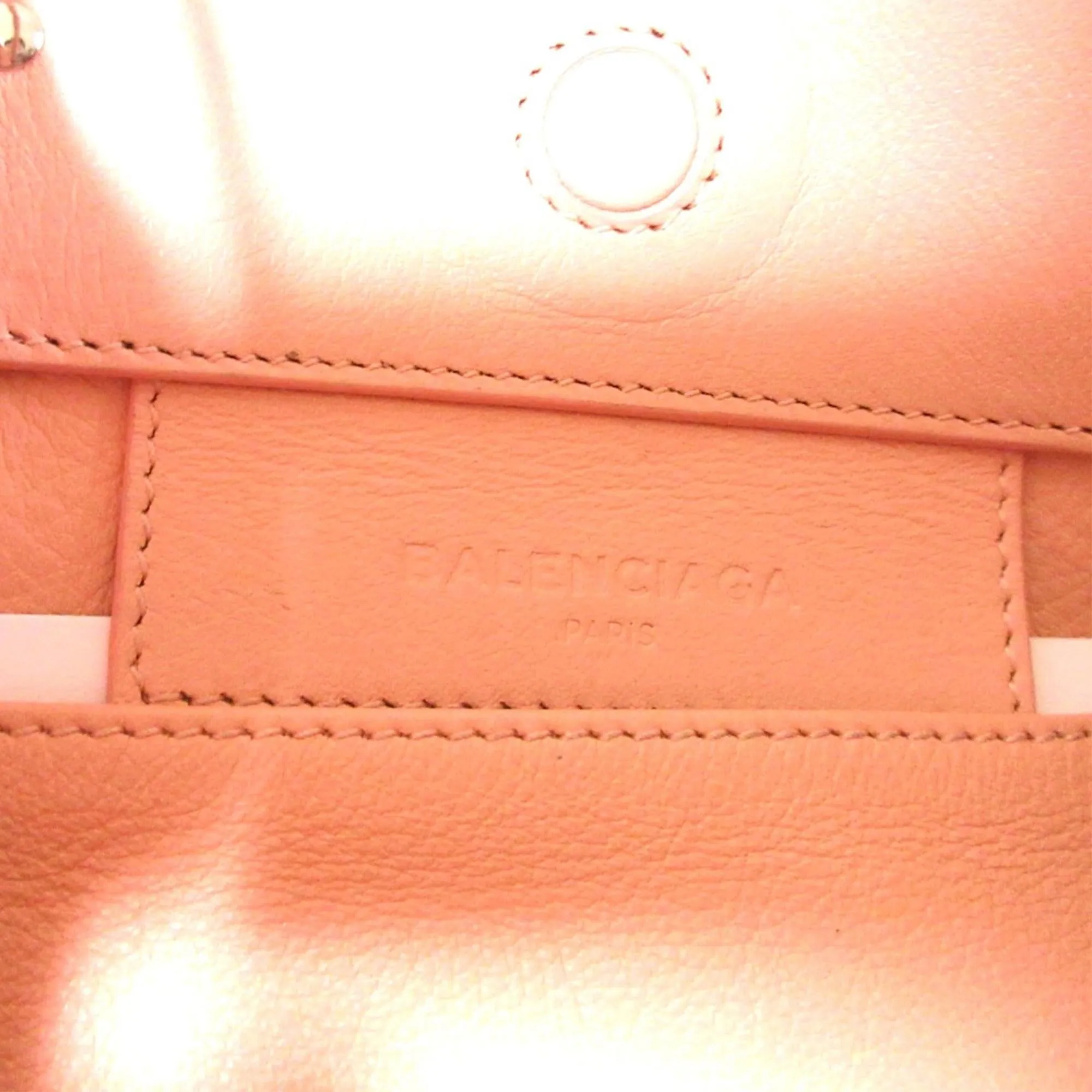 Balenciaga Mini Papier A6 Zip-Around Satchel (SHG-U4I5H7)