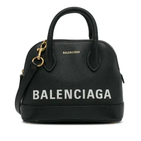 Balenciaga Ville XXS Leather Satchel (SHG-ZccvIf)