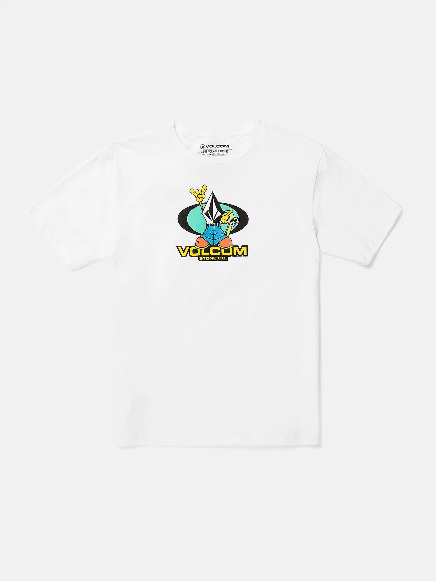 Big Boys Baggy Short Sleeve Tee - White