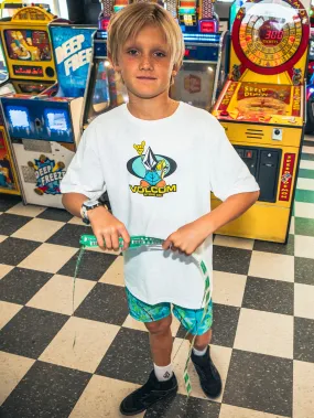 Big Boys Baggy Short Sleeve Tee - White