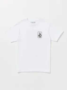 Big Boys Full Pipe Short Sleeve Tee - White