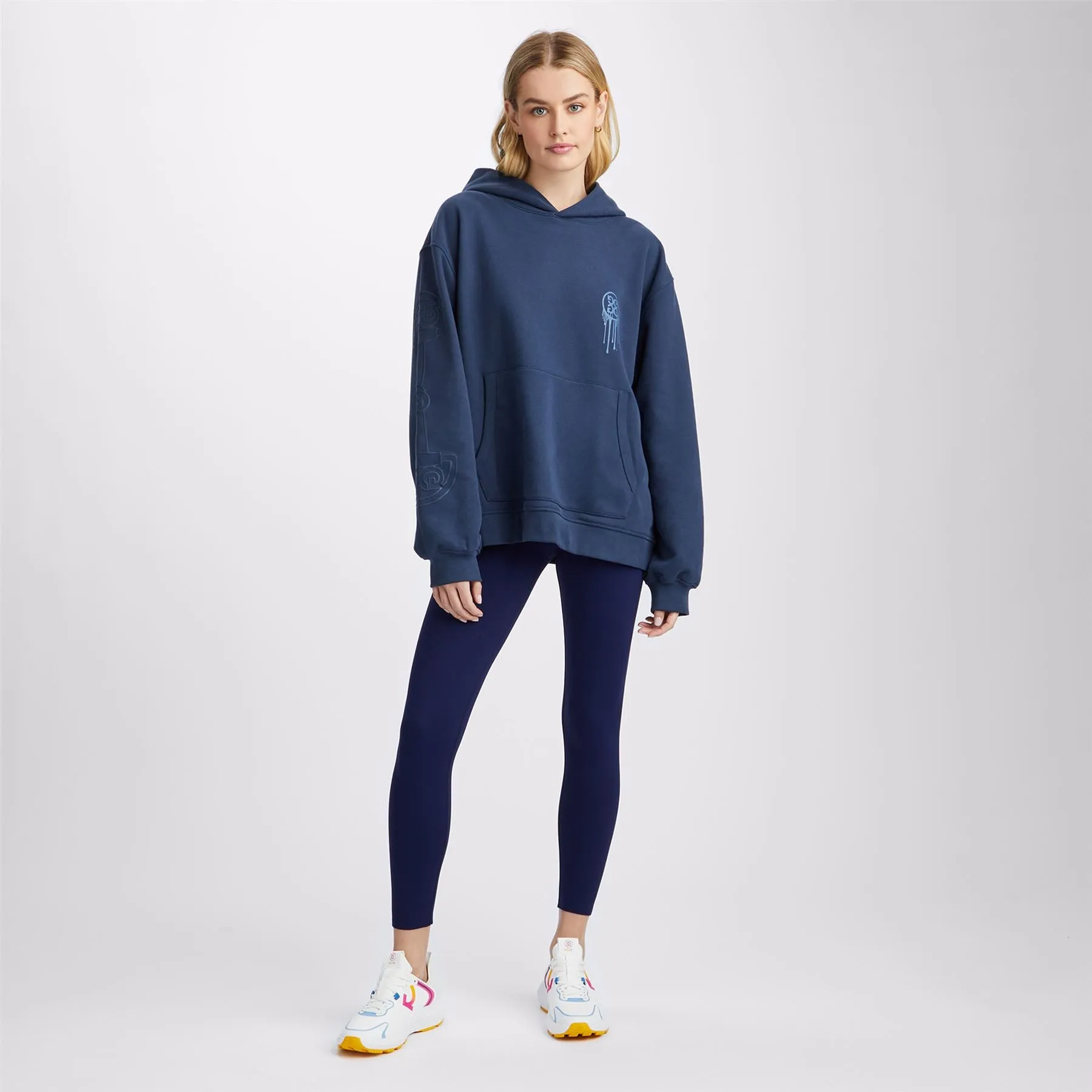 Birdies Oversized Fit French Terry Hoodie Ink - AW23