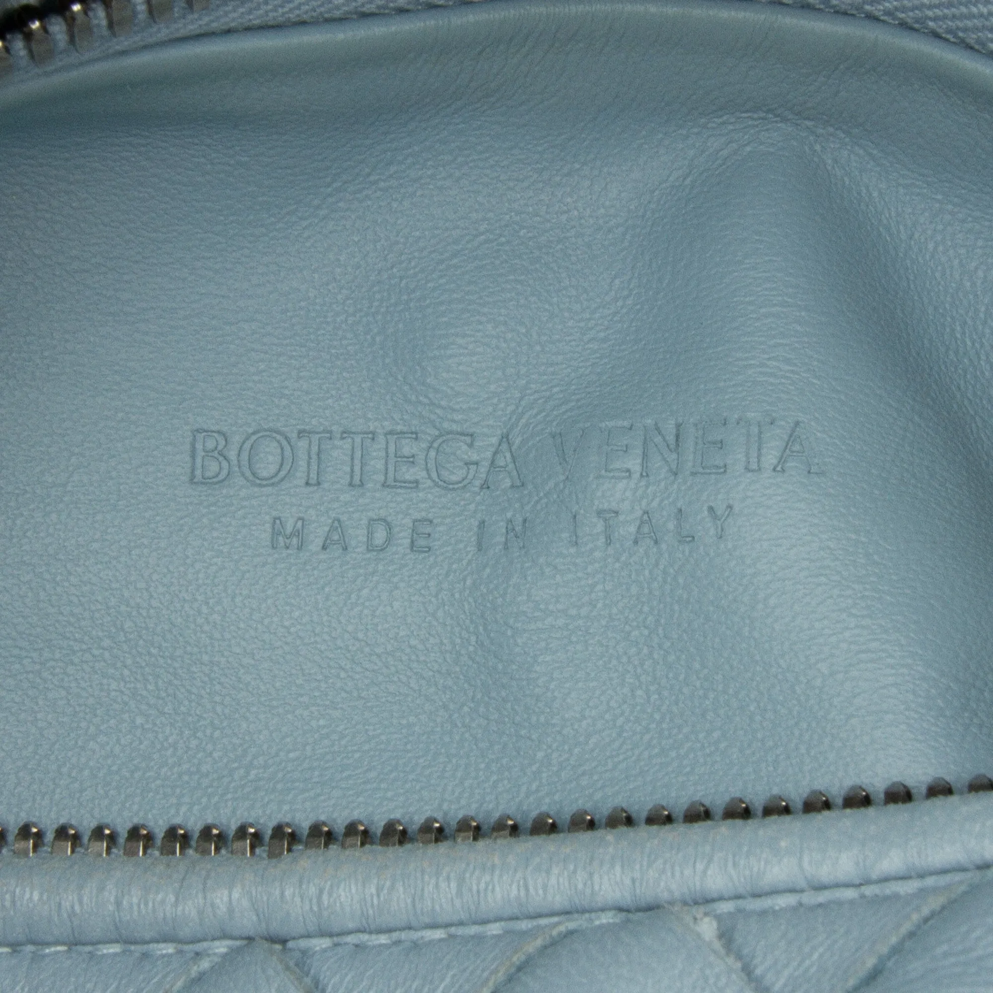 Bottega Veneta Jodie Mini Blue Intrecciato