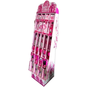 Breast Cancer Awareness Pink Assortment Floor Display - 78 Pieces Per Retail Ready Display 88475