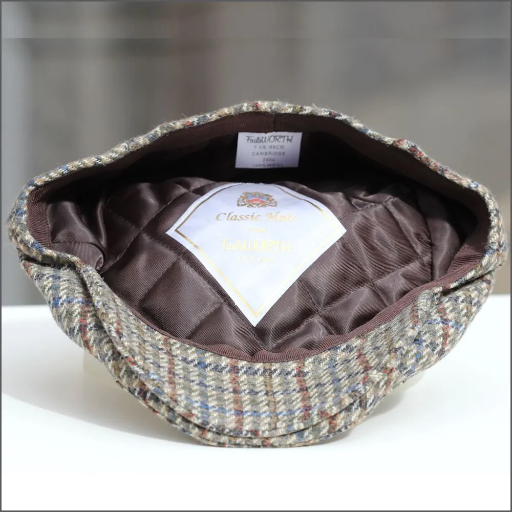 Cambridge Brown Check Cap 