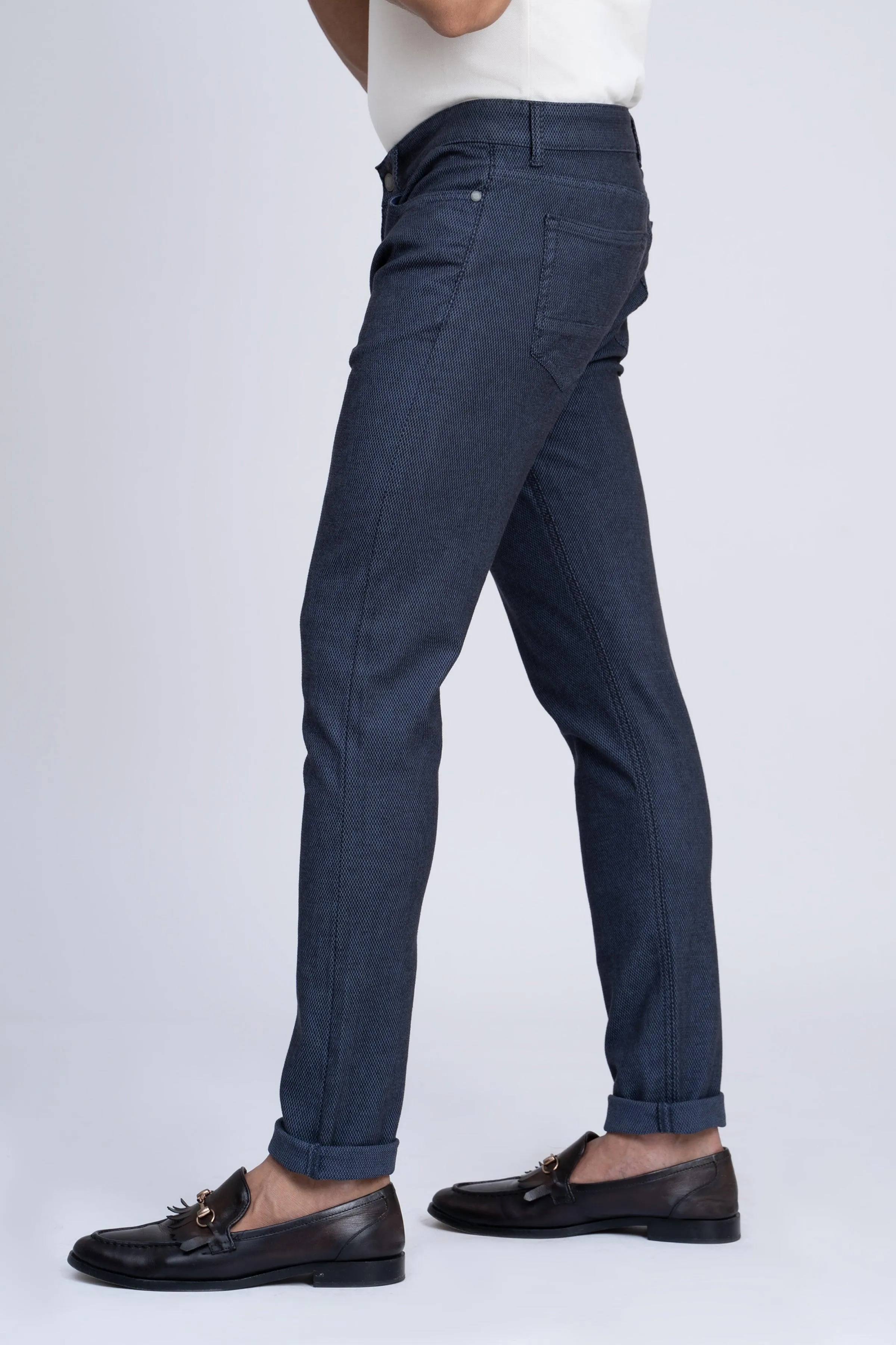 CASUAL PANT 5 POCKET NAVY