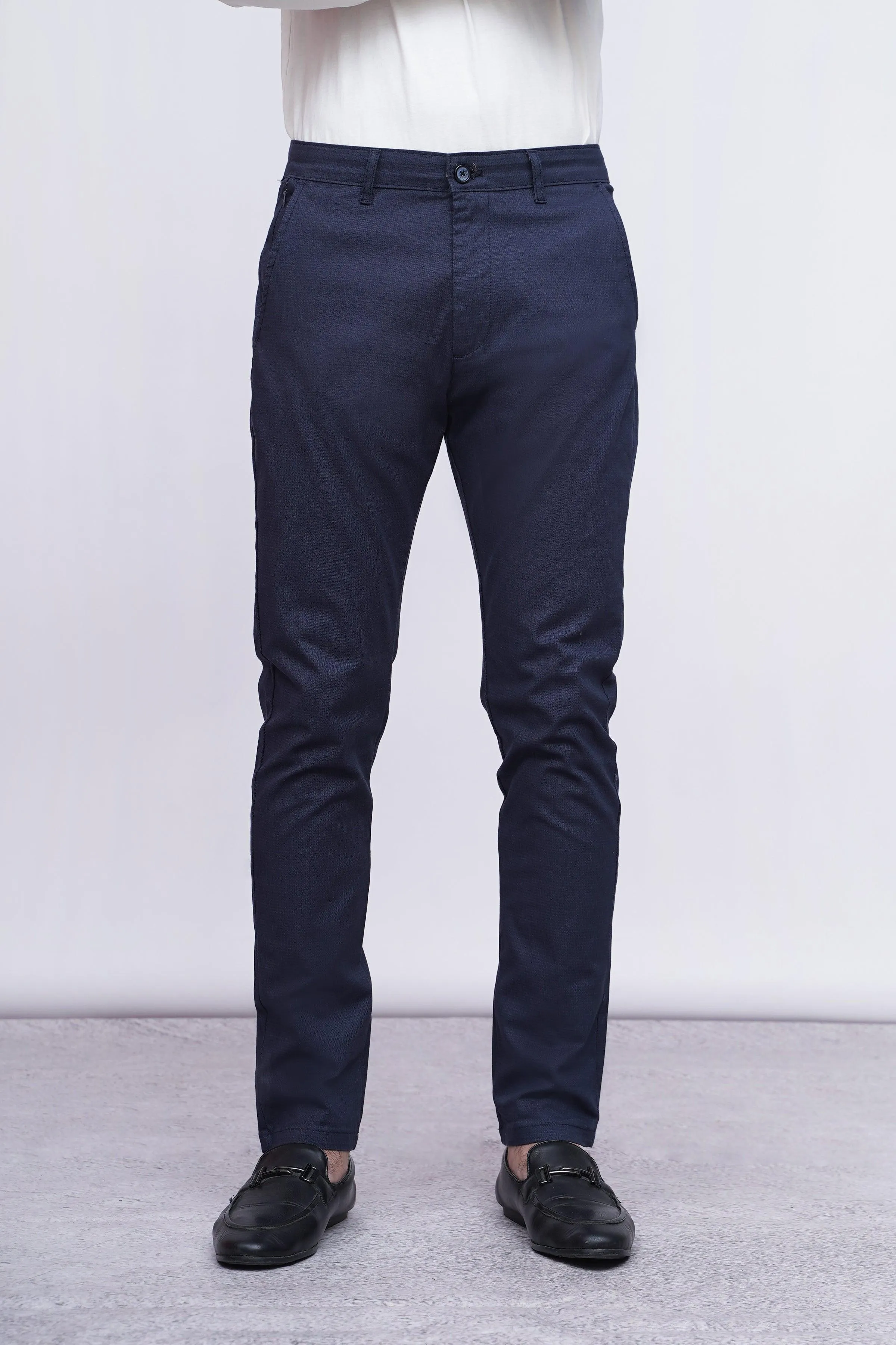 CASUAL PANT CROSS POCKET DARK NAVY