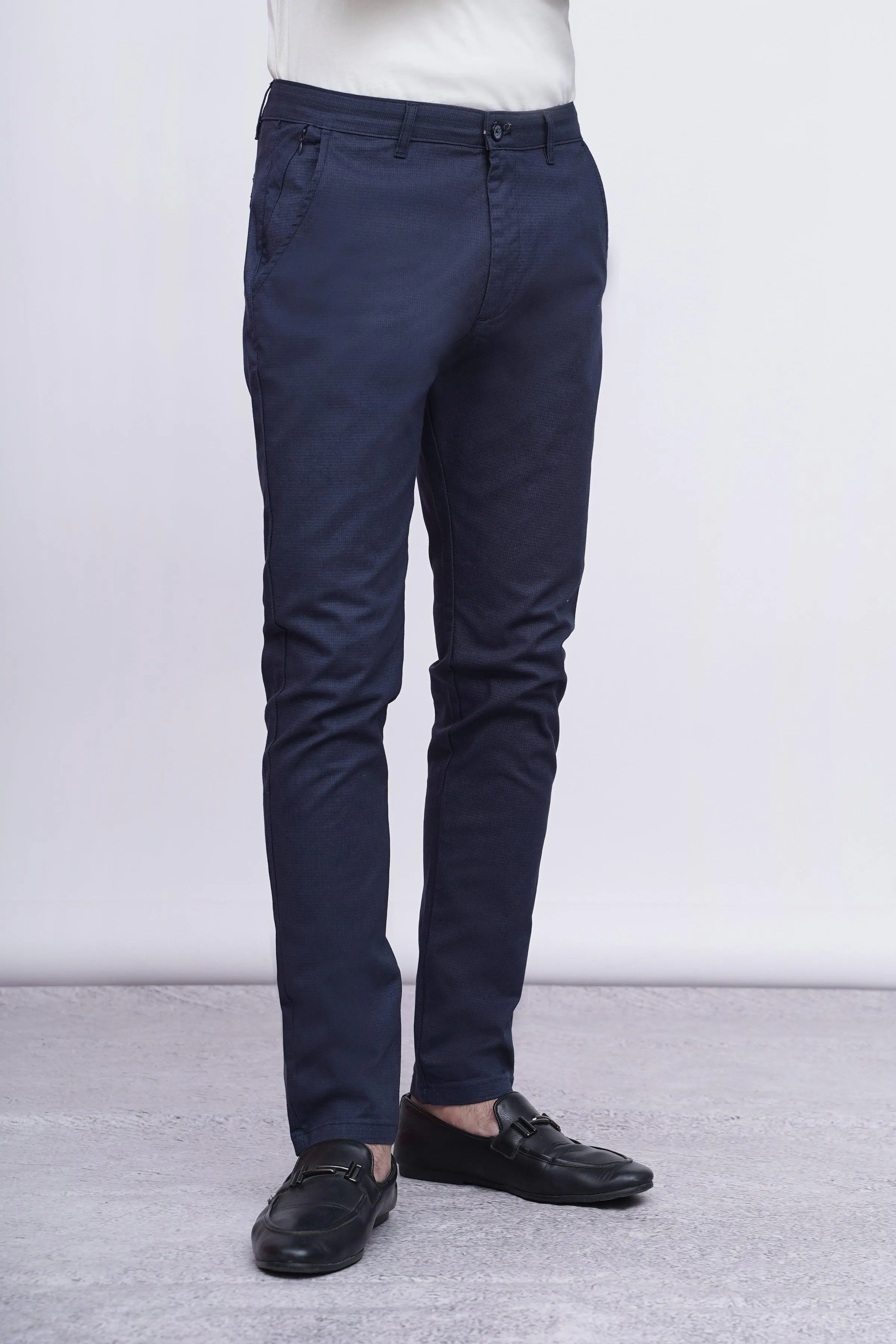 CASUAL PANT CROSS POCKET DARK NAVY