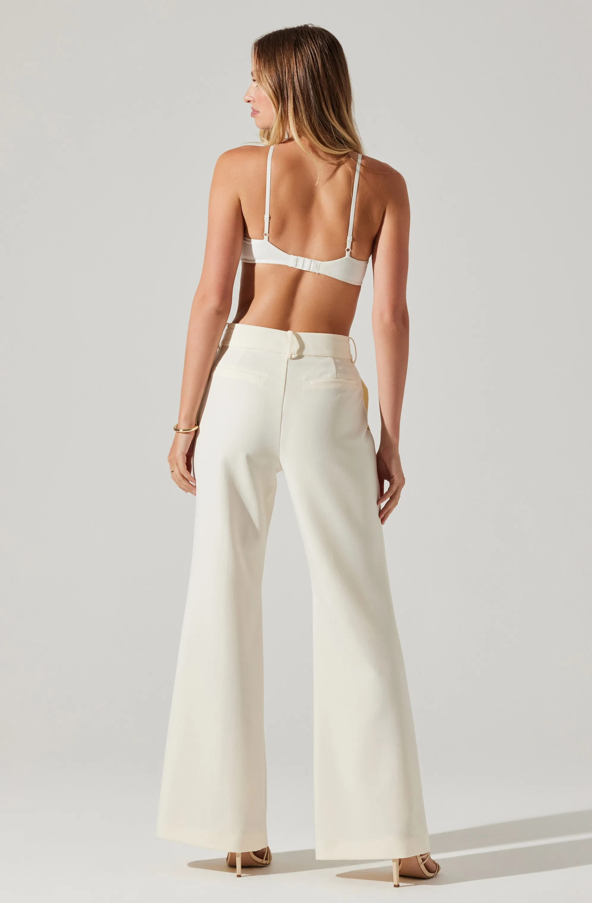 Chaser High Waisted Flare Pants