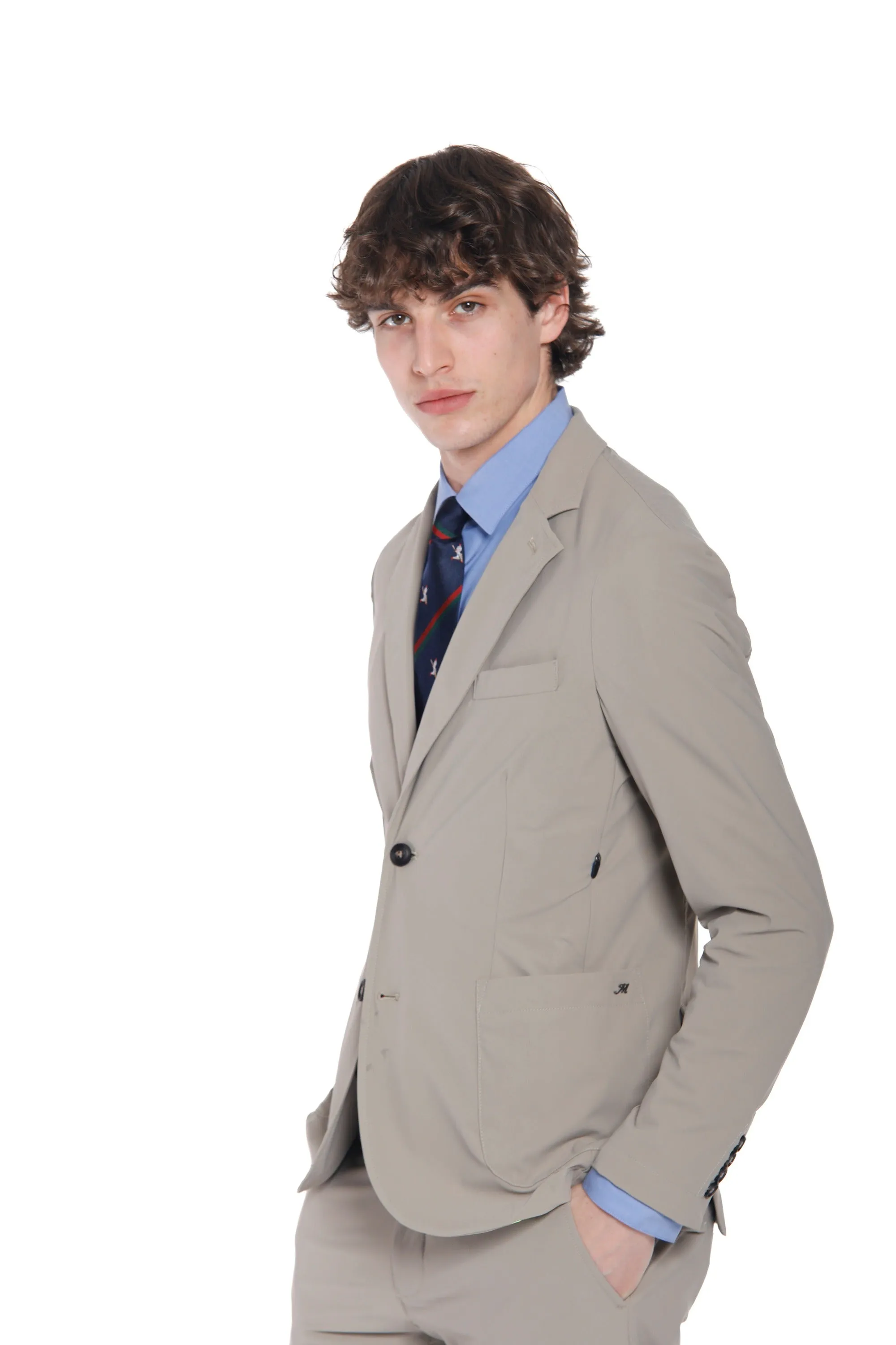 Da Vinci Tech Dynamic blazer uomo in jersey supertecnico regular