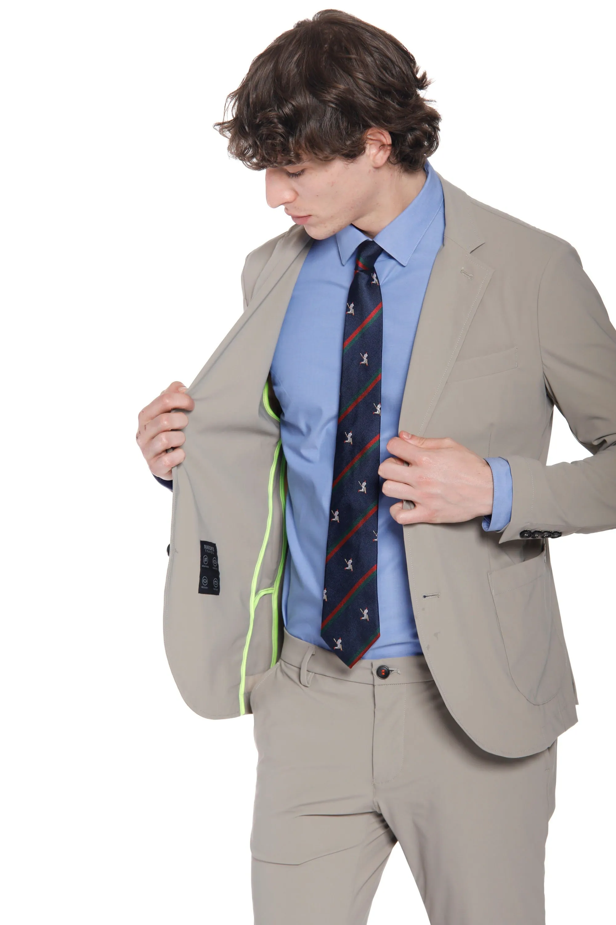 Da Vinci Tech Dynamic blazer uomo in jersey supertecnico regular