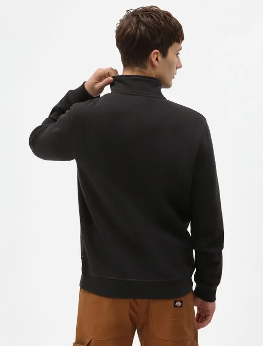 DICKIES - Oakport Quarter Zip - Black