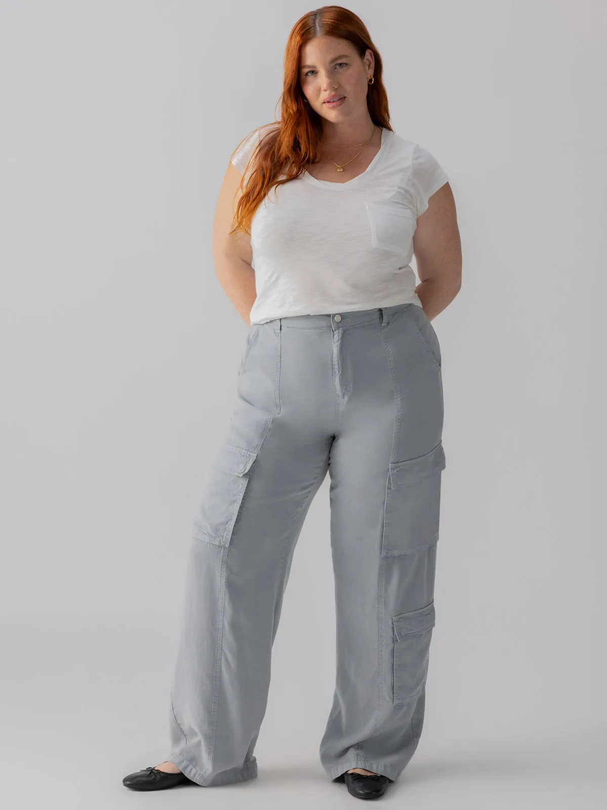 Doheny Standard Rise Cargo Pant Eucalyptus Inclusive Collection