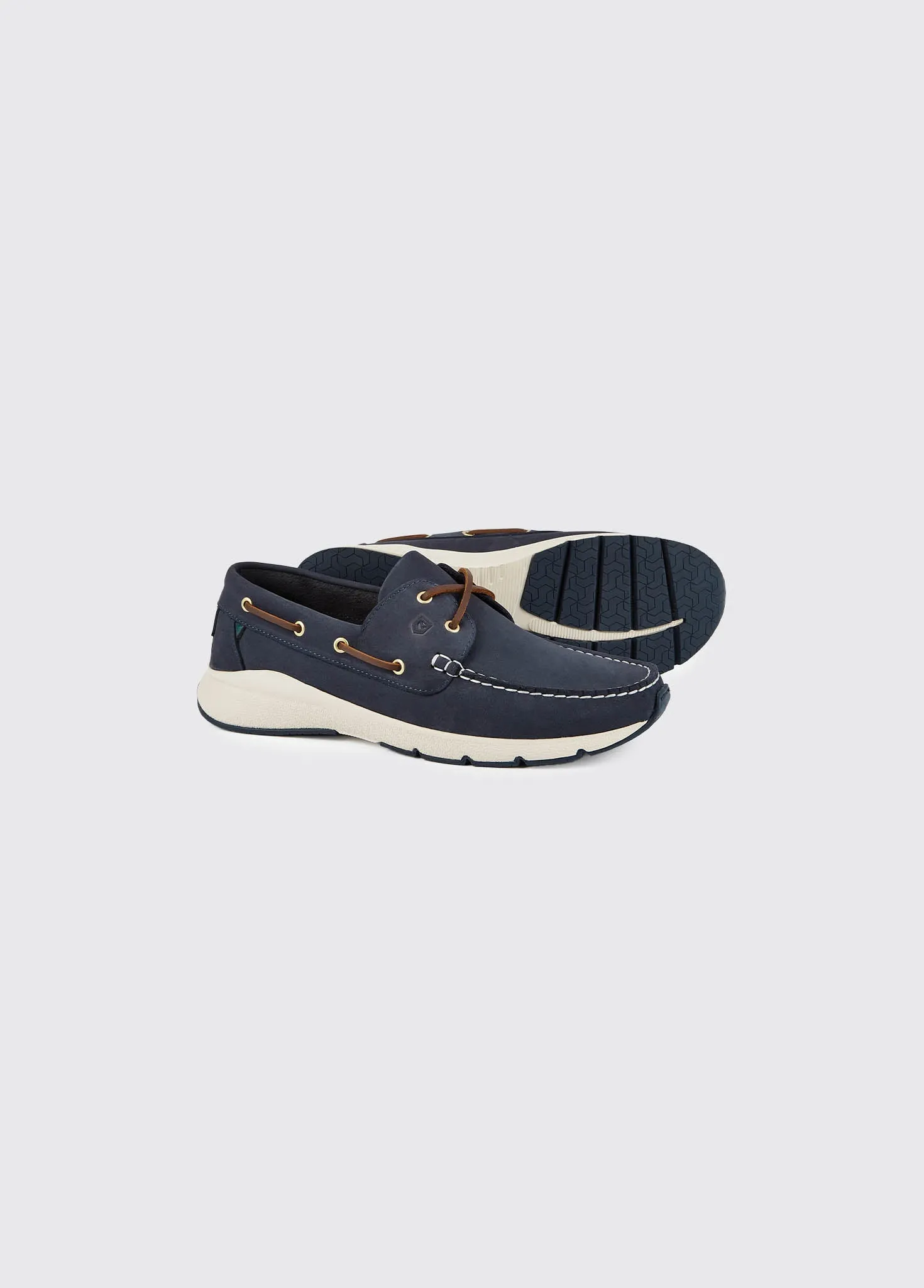 Dungarvan Mens Lightweight Deck Shoe - Denim