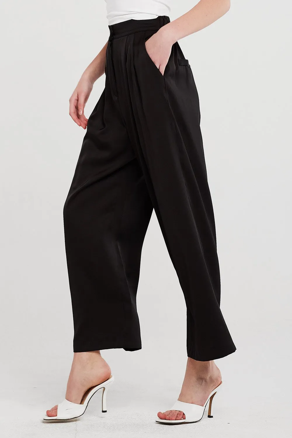 Elena Pintuck Flare Leg Pants