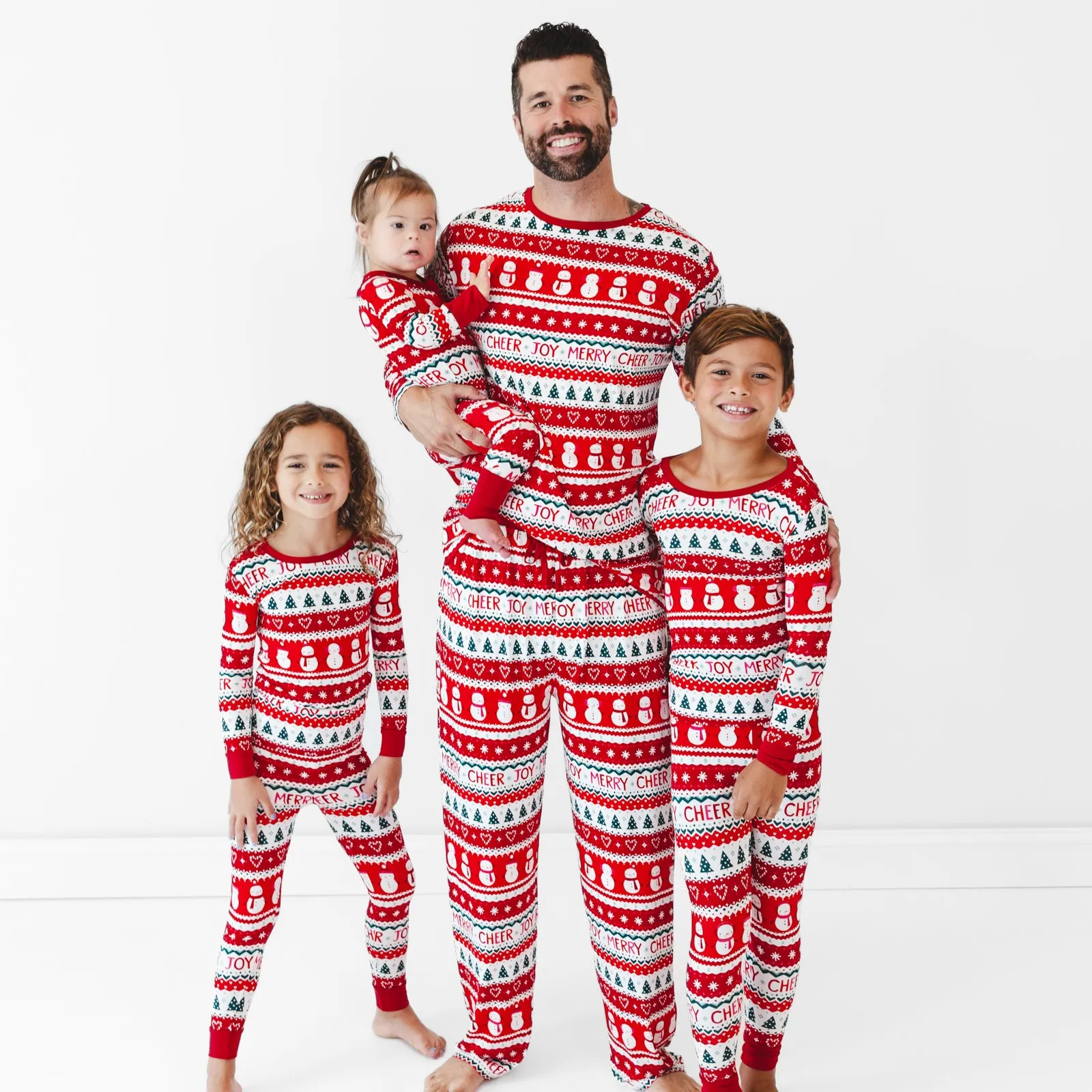 Festive Fair Isle Men's Pajama Pants