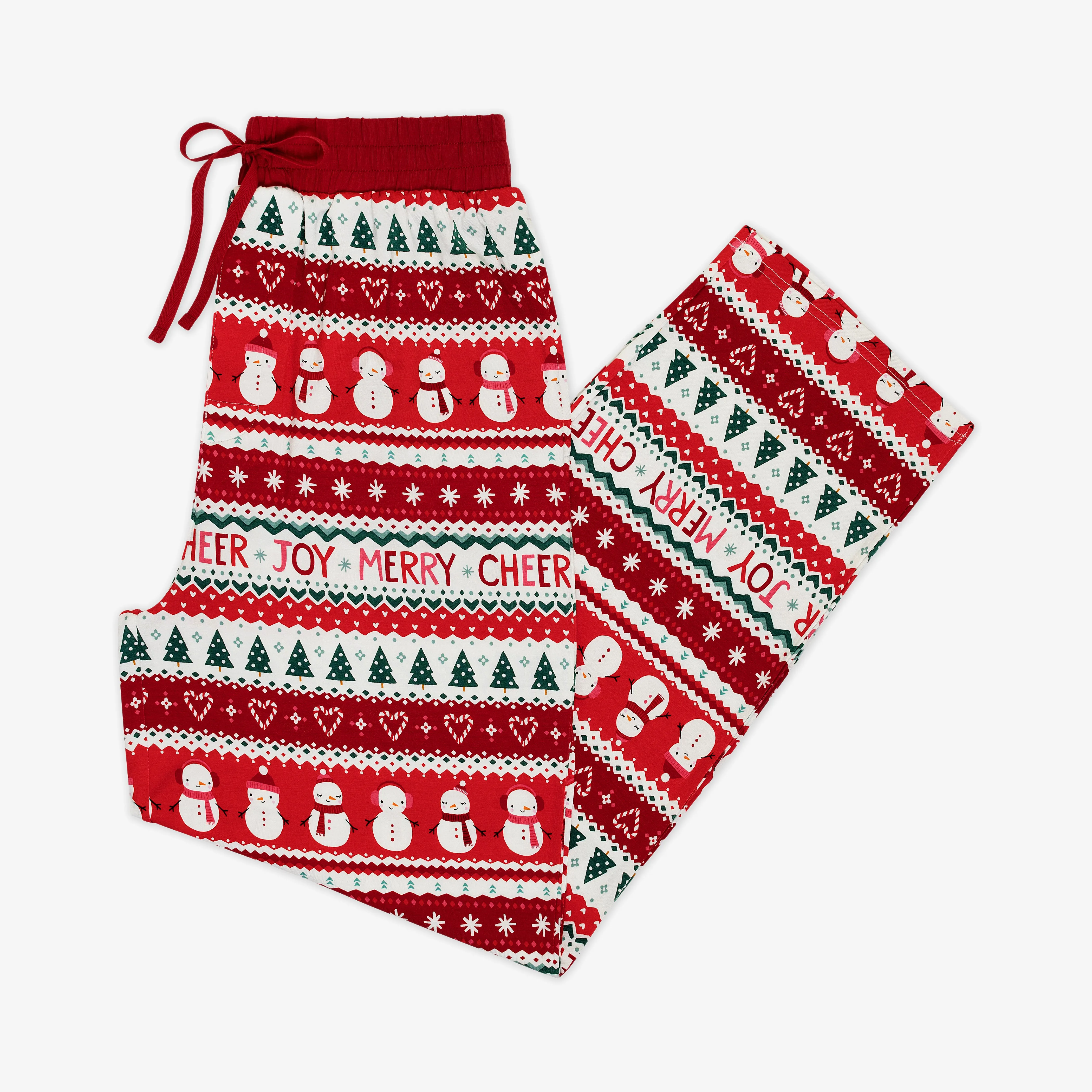 Festive Fair Isle Men's Pajama Pants