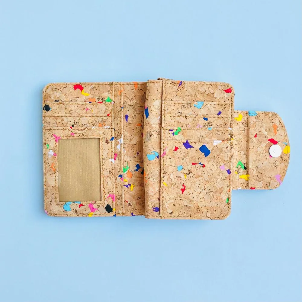 Fiora Cork Wallet in Vivid