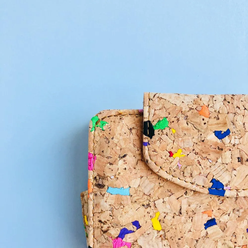 Fiora Cork Wallet in Vivid