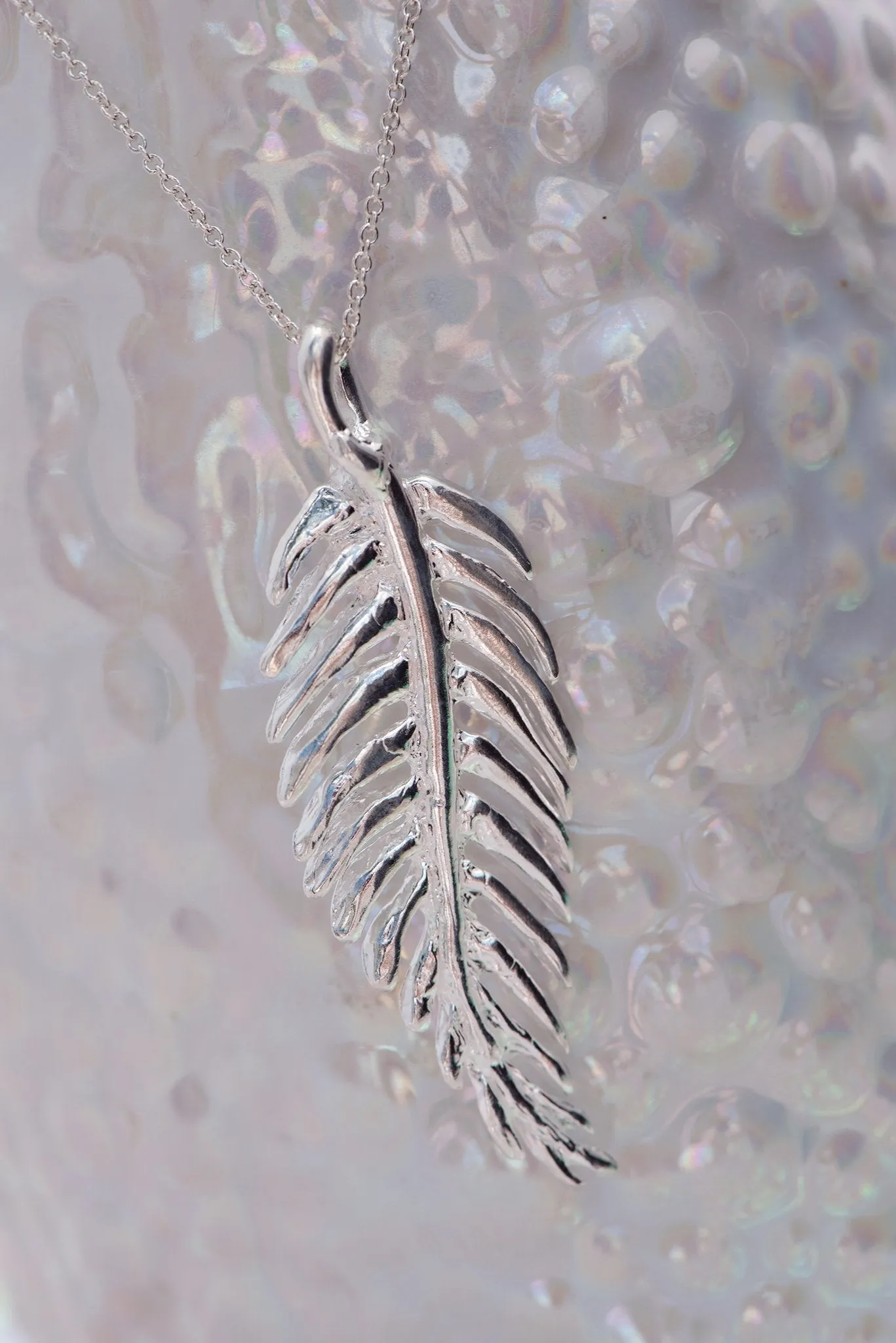 Flora ~ Palm Frond (Large) Pendant