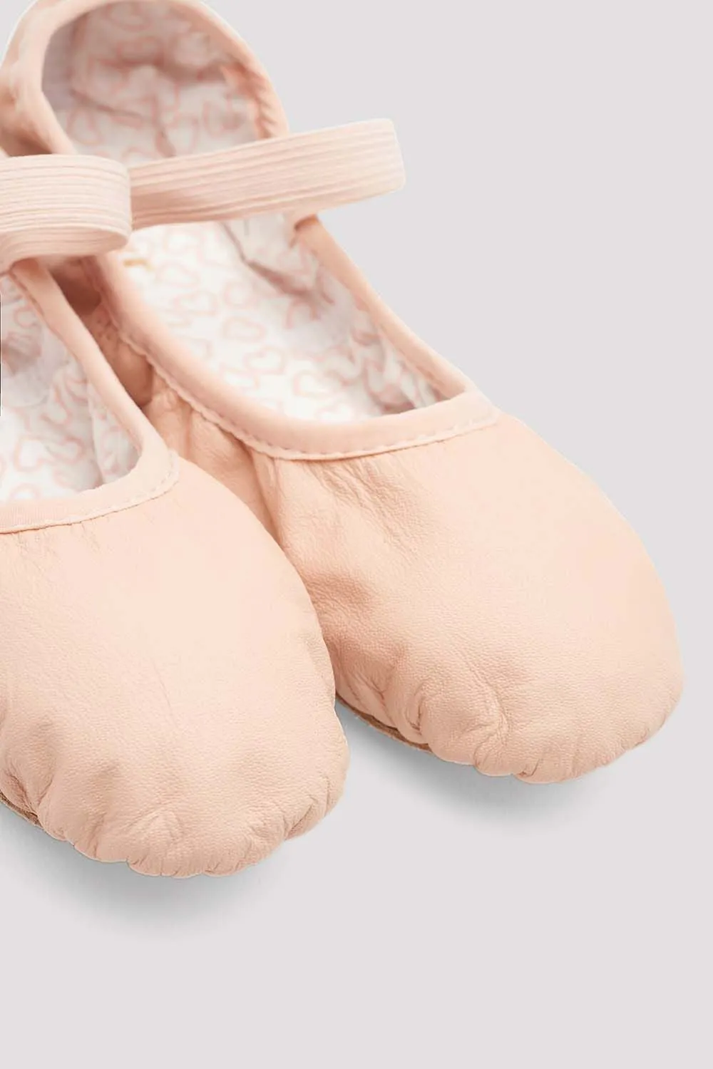 Girls Belle Leather Ballet Shoes