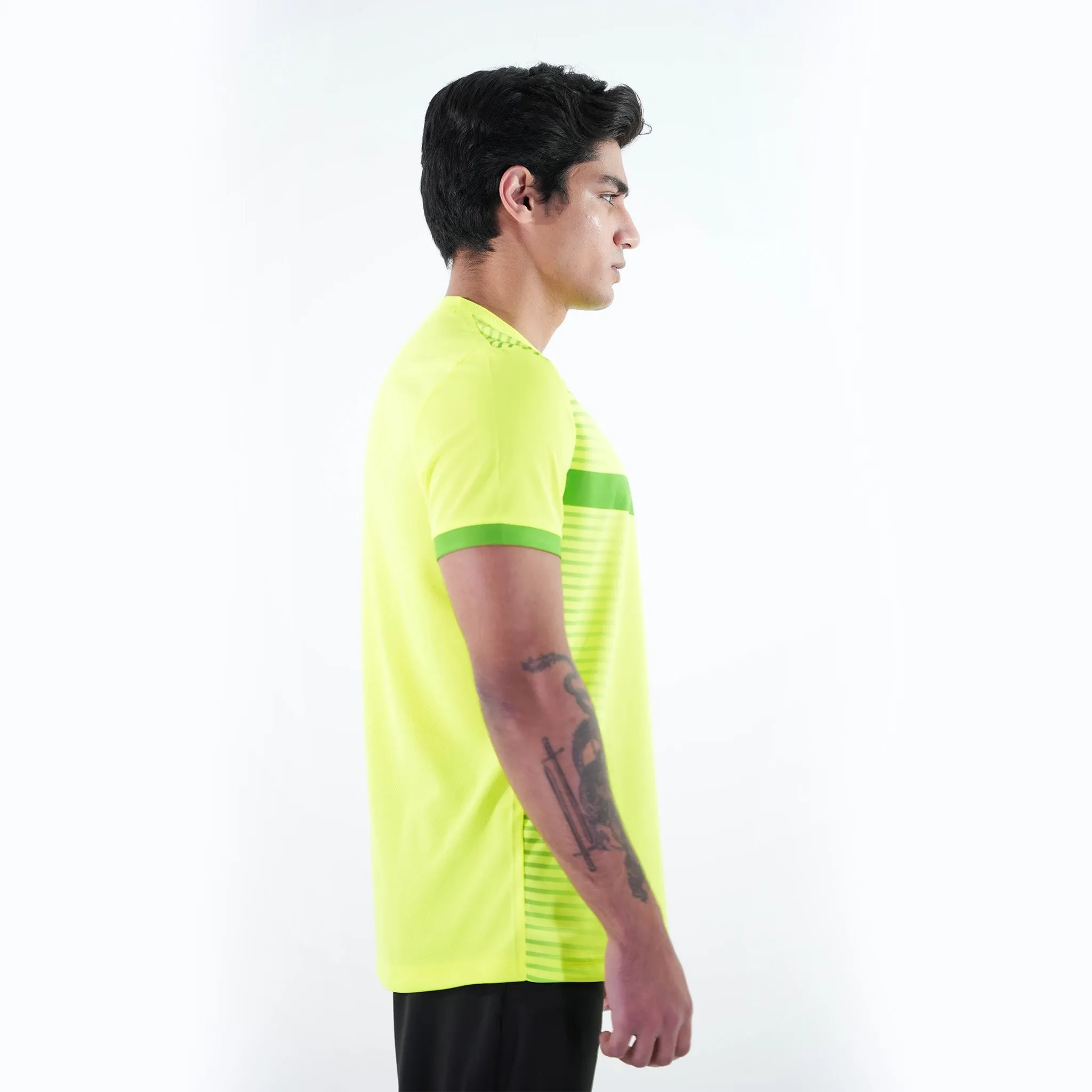 Gravity Sublimated Tee Flou Yellow