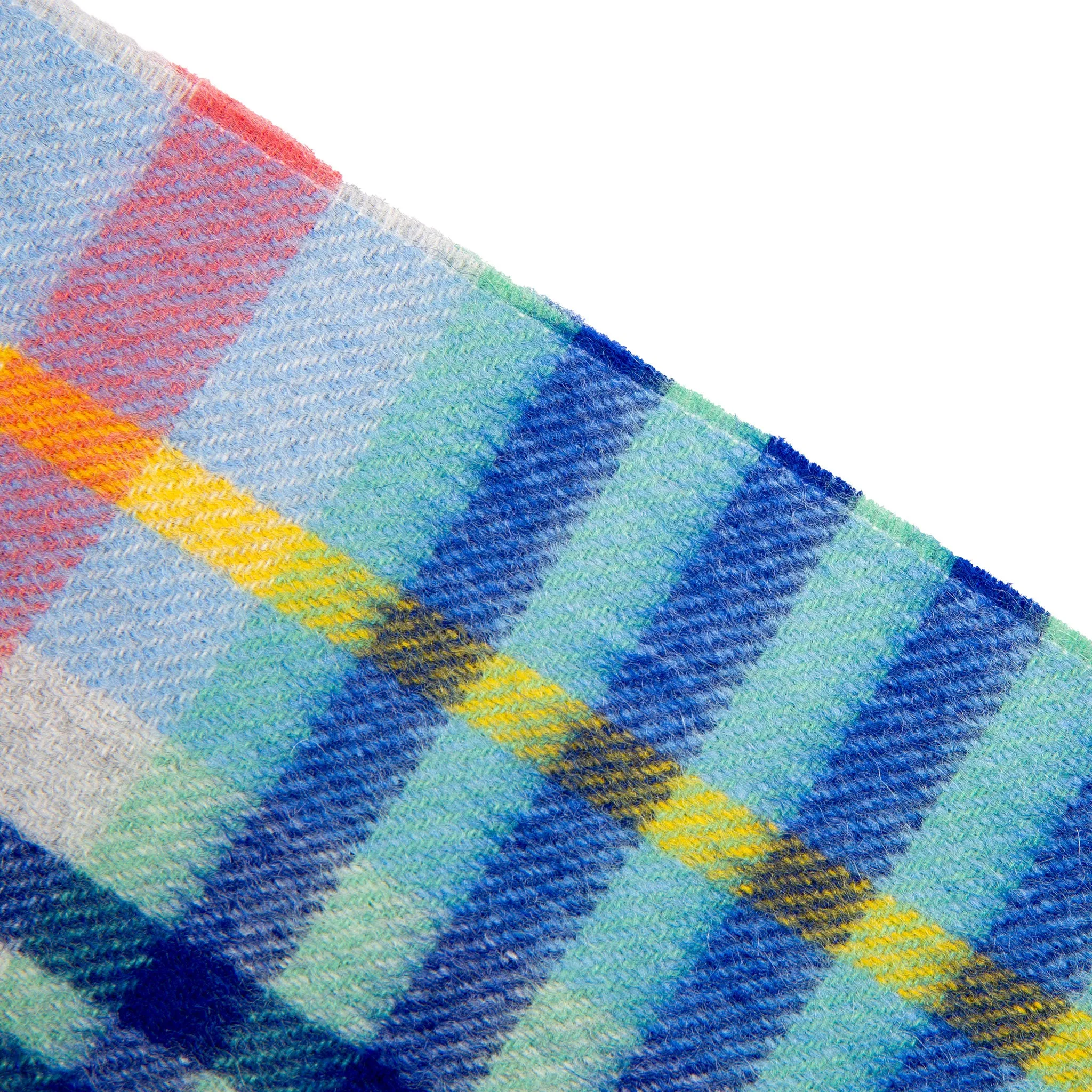 Heritage Plaid Check Cashmere Scarf with Tassels