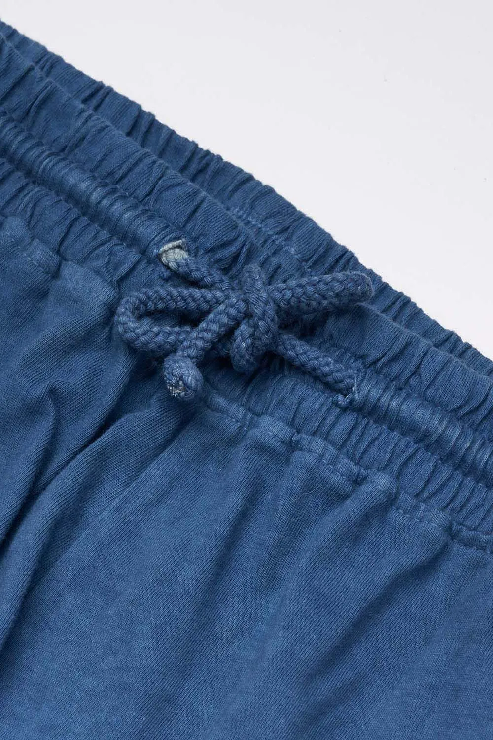 Indigo Dyed Men's Organic Jogger Pants