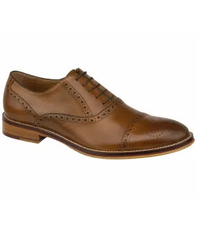 Johnston & Murphy Conard Cap Toe - Tan