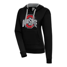 Ladies Ohio State Buckeyes Victory Black Sweatshirt