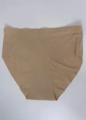 Leann Beige High Waist Briefs