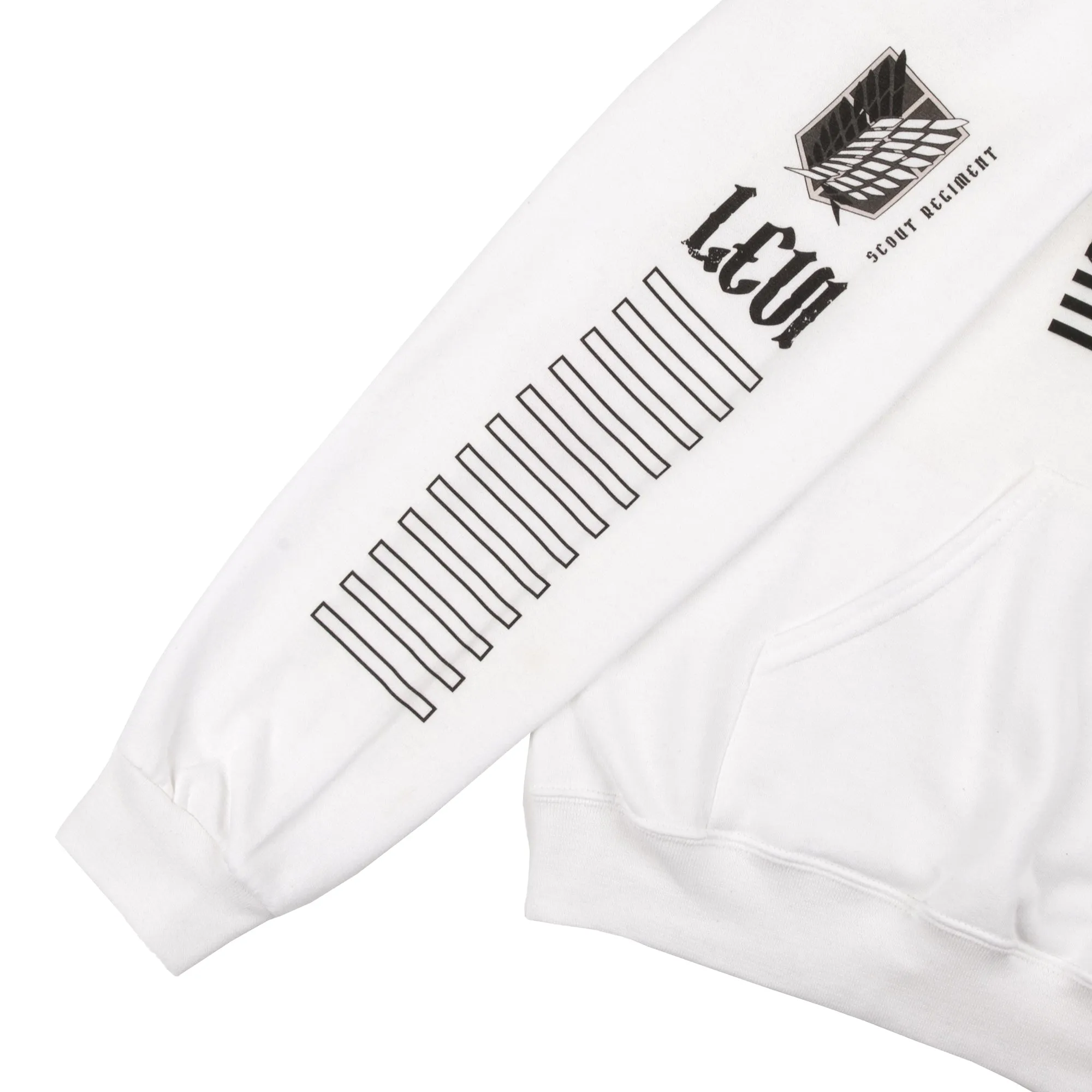 Levi Ackerman ODM White Hoodie