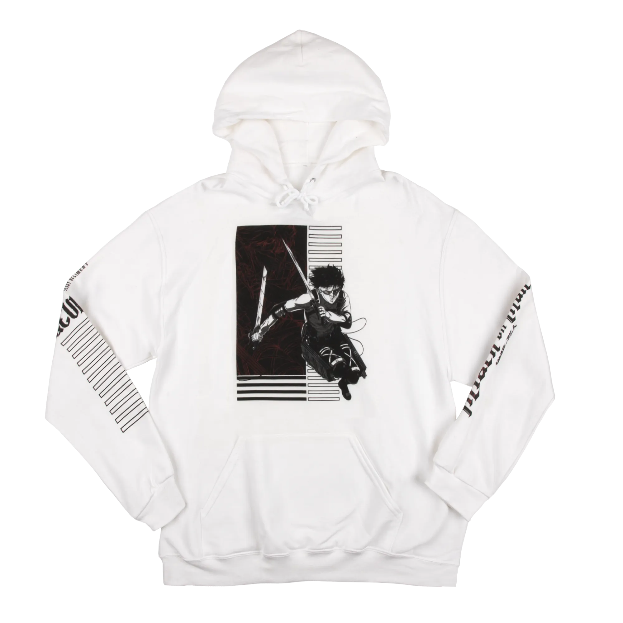 Levi Ackerman ODM White Hoodie