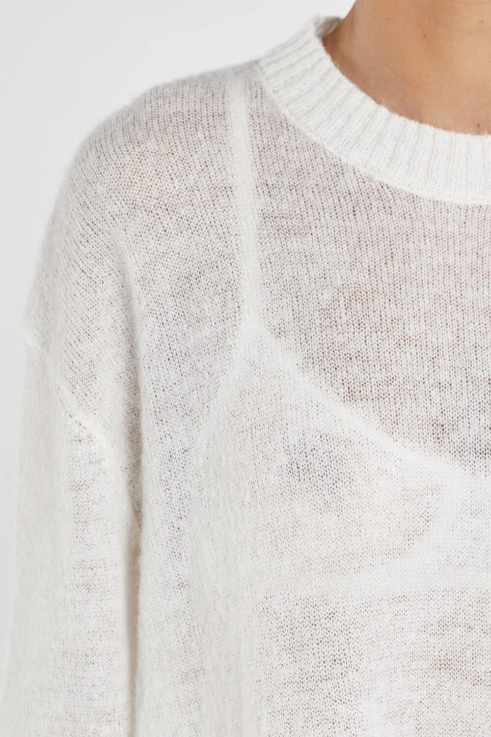 LOLA CREAM KNIT JUMPER